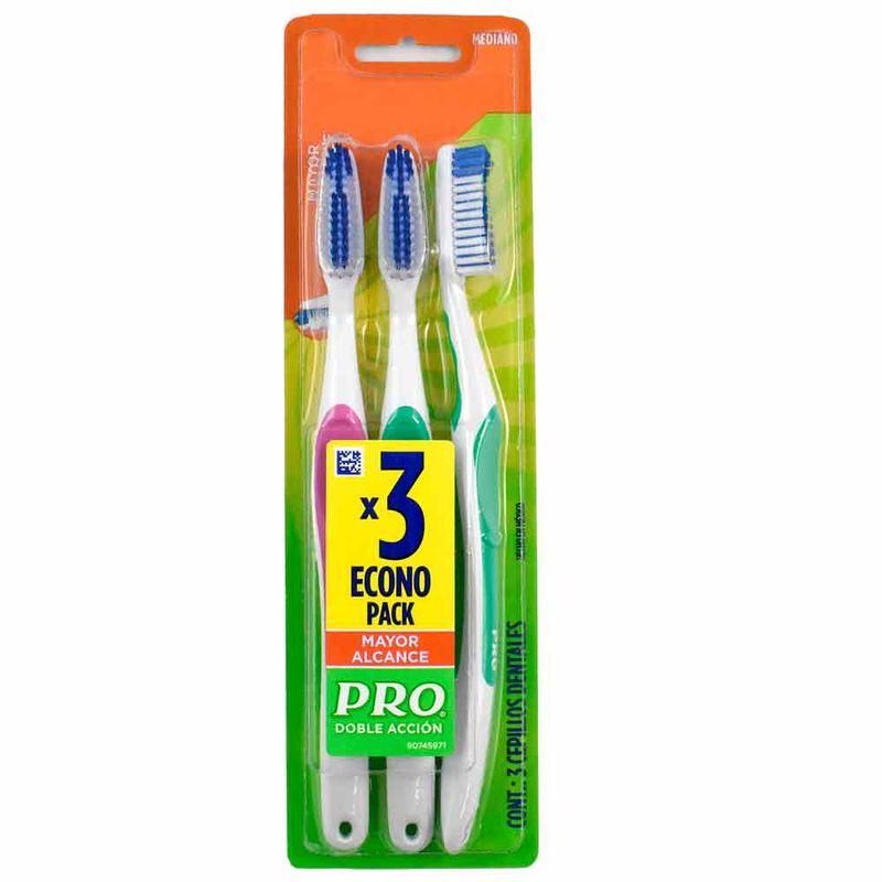 Pack-x-3-cepillo-dental-PRO-mayor-alcance-medio-0