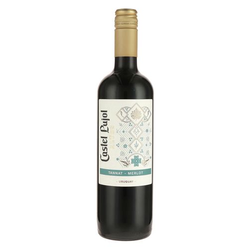 Vino tinto CASTEL PUJOL Altos Tannat Merlot 750 ml