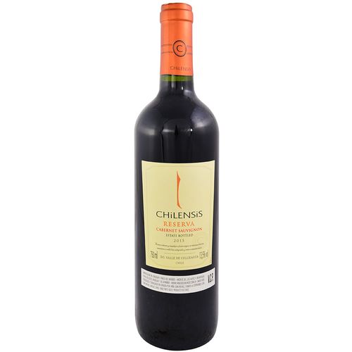 Vino tinto cabernet sauvignon reserva Chilensis 750 ml