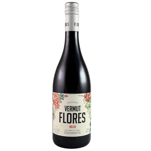 Vermut FLORES rojo 750 cc