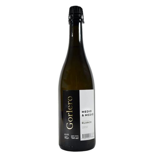 Medio y medio GORLERO blanco 750 ml