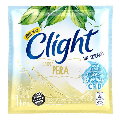 Refresco CLIGHT pera