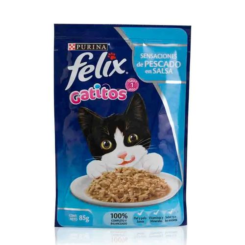 Alimento para gatos FELIX gatitos 85 g