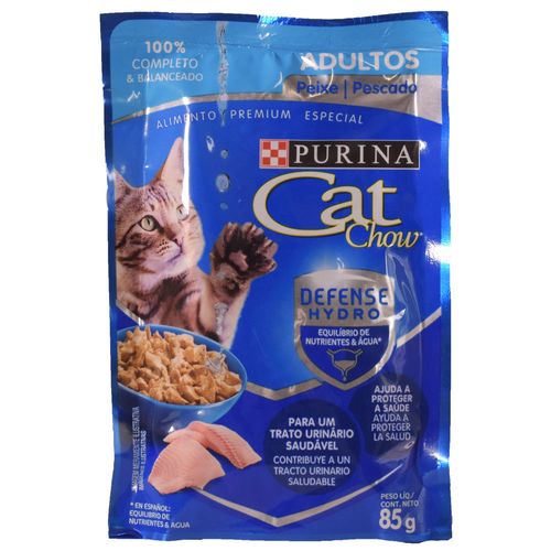 Alimento para gatos CAT CHOW pescado 85 g