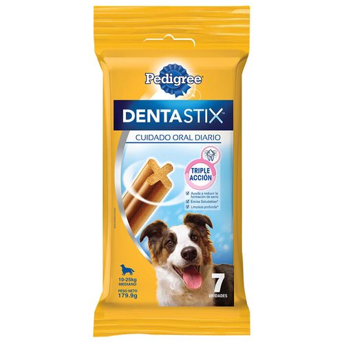 Alimento para perros PEDIGREE dentastix razas medianas 179 g