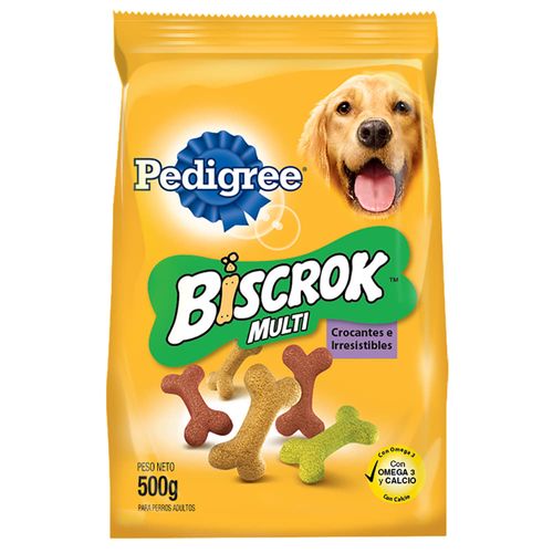 Alimento para perros PEDIGREE biscrock multi 500 g