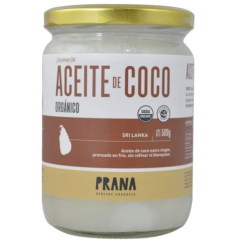 Aceite de coco orgánico PRANA 500 g