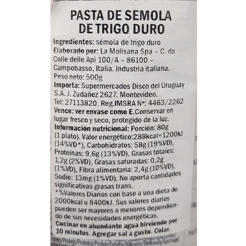 Fideos-spaghetto-LA-MOLISANA-quadrato-500-g-0