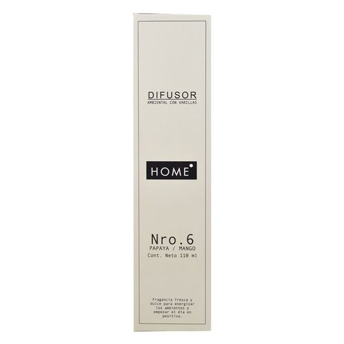 Difusor con varillas n°6 mango110 ml