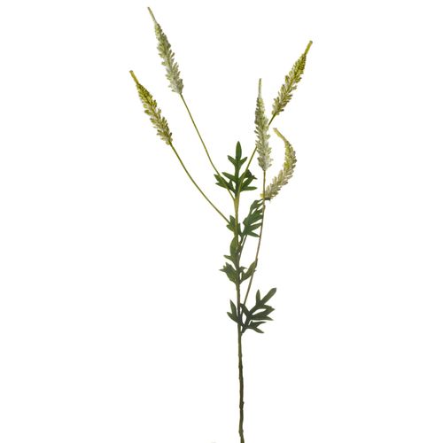 Flor artificial lavanda blanca