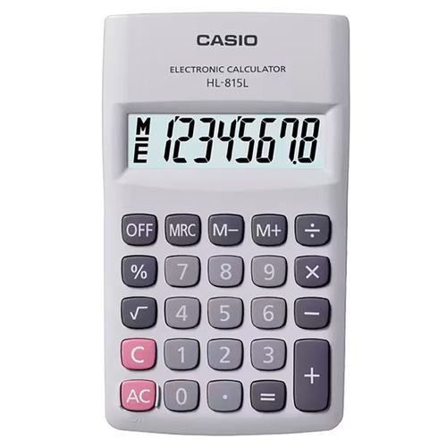 Calculadora CASIO Mod. HL-815 WE manual