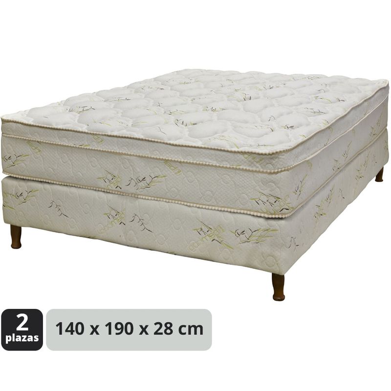 Conjunto-de-sommier-2-plazas-en-espuma-140x190x28cm-0