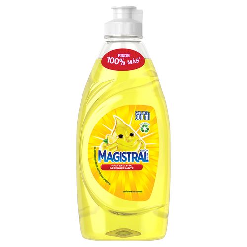 Detergente lavavajilla MAGISTRAL limón 300 ml