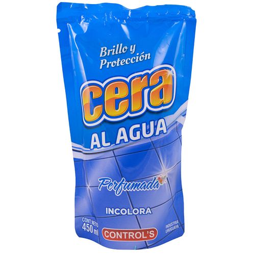 Cera al agua para piso perfumada 450 ml