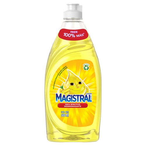 Detergente lavavajilla MAGISTRAL limón 500 ml