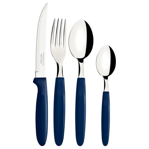 Juego de cubiertos TRAMONTINA Mod. Ipanema 24 piezas