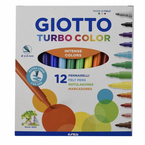 Marcadores GIOTTO finos 12 unidades