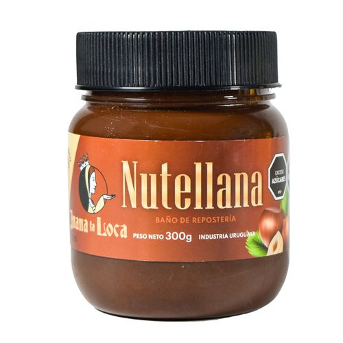 Crema de Avellanas Nutellana JUANA LA LOCA 300 g