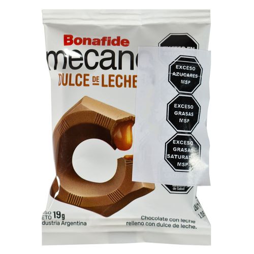 Chocolate Leche Tuerca MECANO 19 g