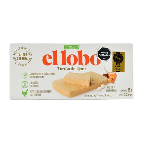 Turrón Jijona EL LOBO 95 g