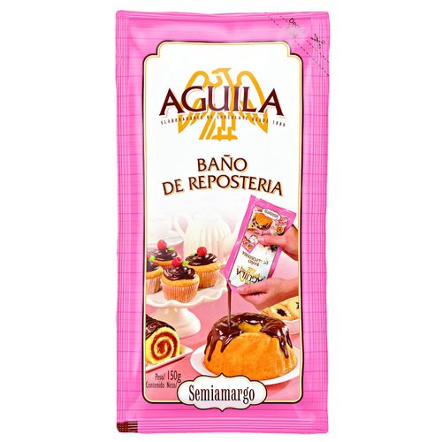 Baño de repostería AGUILA semi amargo