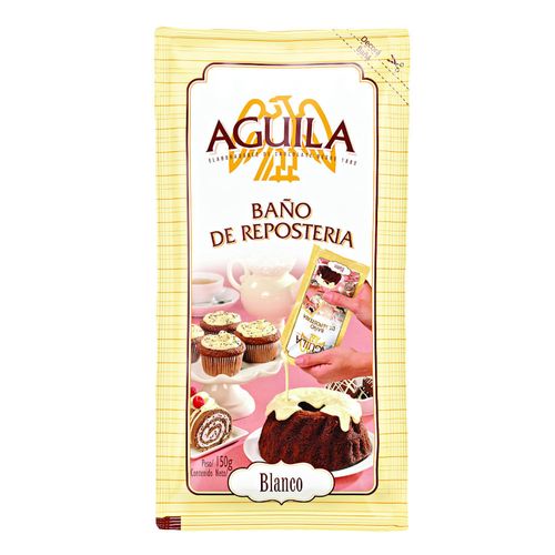 Baño de repostería AGUILA blanco