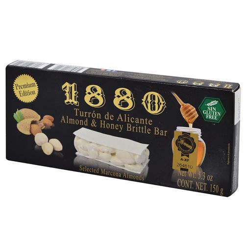 Turrón alicante 1880 receta familia 150 g
