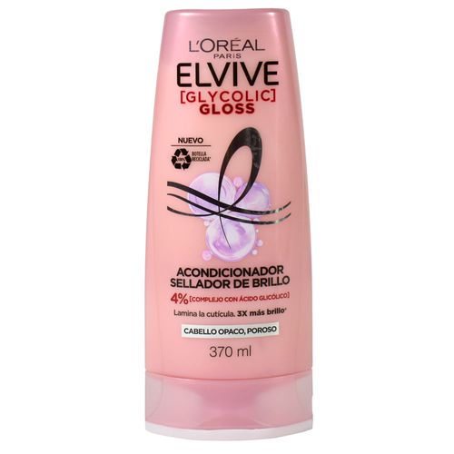 Acondicionador ELVIVE Glyco Gloss 370 ml