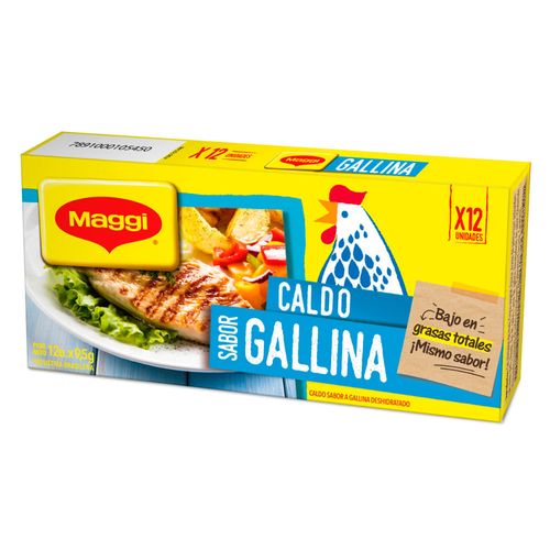 Caldo gallina MAGGI 12 un.