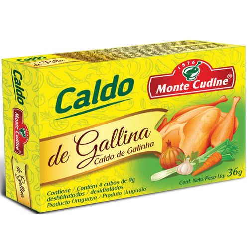 Caldo de gallina MONTE CUDINE 4 un.