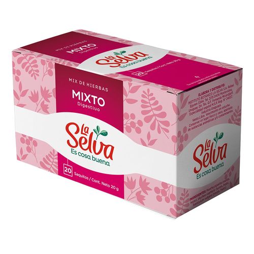 Té LA SELVA mixto 20 un. 40 g