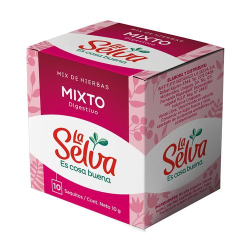 Té LA SELVA mixto 10 un.