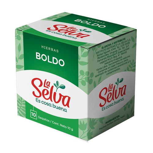 Té LA SELVA boldo 10 un.