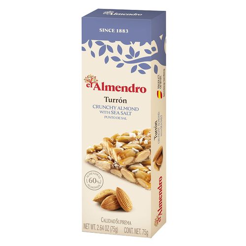 Turrón EL ALMENDRO confitura de almendras 75 g