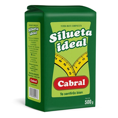 Yerba CABRAL Silueta Ideal 500 g
