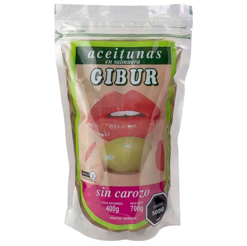 Aceitunas GIBUR sin carozo 400 g