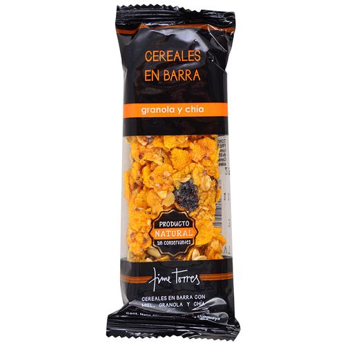 Barrita cereal XIME TORRES granola y chia 40 g