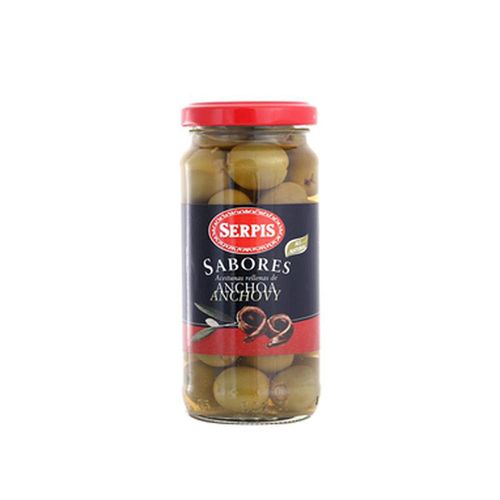 Aceitunas SERPIS con anchoas 235 g