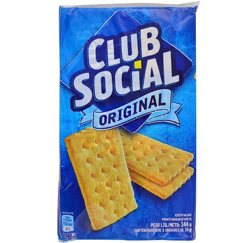 Galletitas CLUB SOCIAL original 144 g