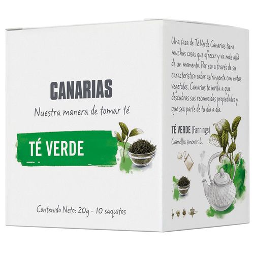 Té verde CANARIAS 10 un.