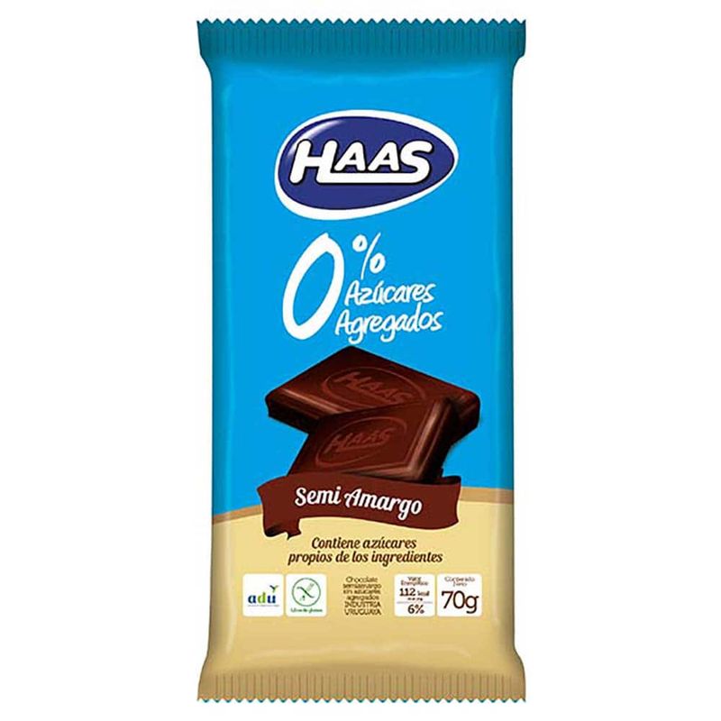 Chocolate-HAAS-0--azucar-semi-amargo-70-g-2