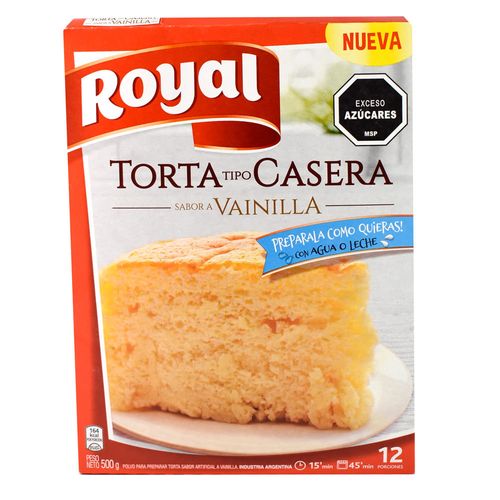 Bizcochuelo vainilla ROYAL 500g