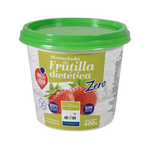 Mermelada zero frutilla PRECIO LÍDER 400 g