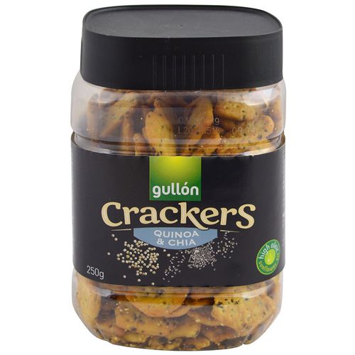 Galletitas GULLÓN cracker quinoa y chia 250 g