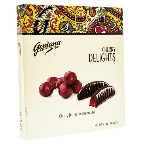 Bombones DELIGHT rellenos cereza 190 g