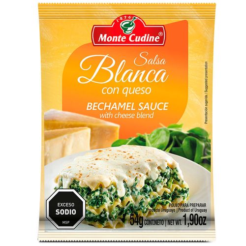 Salsa blanca con queso MONTE CUDINE 54 g