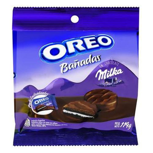 Galletitas OREO bañadas chocolate 119 g