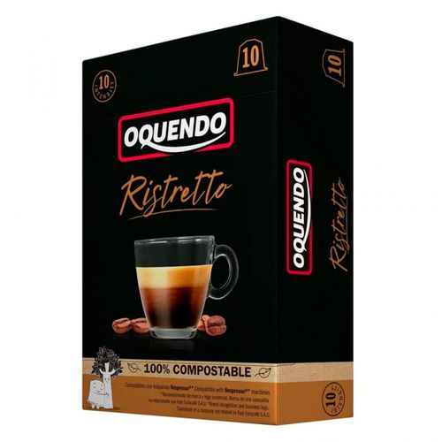 Cápsulas de café OQUENDO ristretto 10 un. 50 g