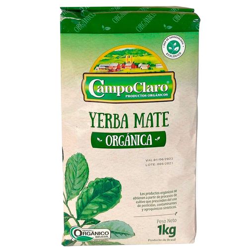 Yerba orgánica CAMPOCLARO 1 kg