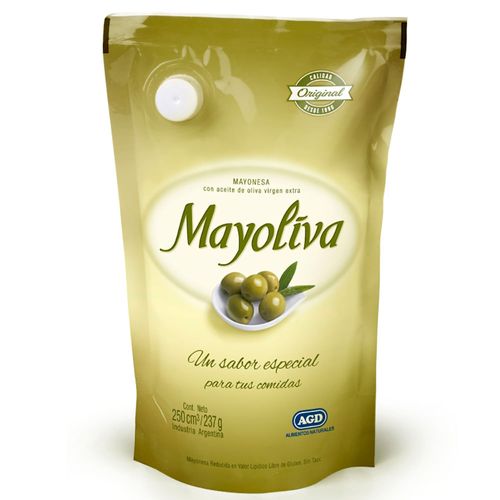 Mayonesa con aceite de oliva MAYOLIVA 250 cc